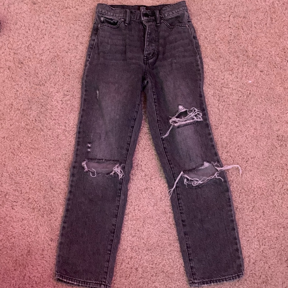 Black Mom Jeans